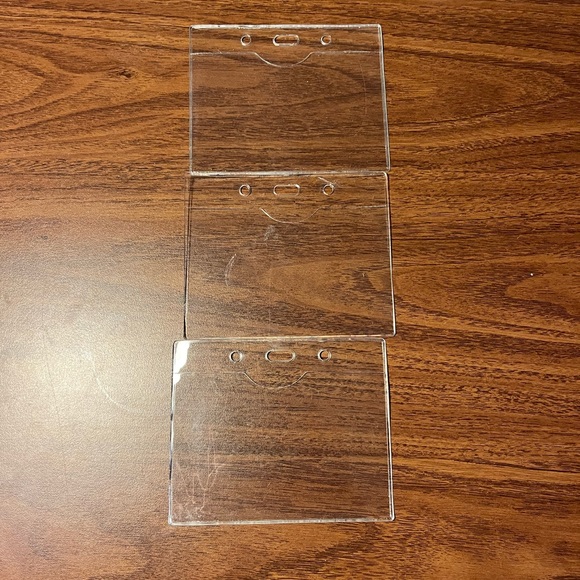 Set of 3 ID badge covers - Picture 2 of 5